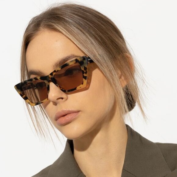 NEW SL276 MICA 037 SAINT LAURENT SUNGLASSES HAVANA EYEWEAR SAINT LAURENT SL 276 - Picture 1 of 3